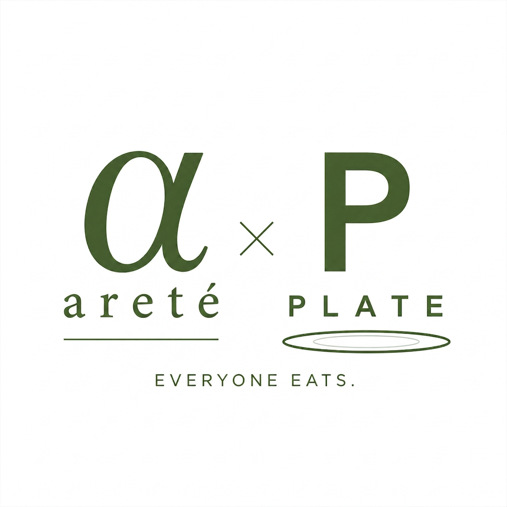 areté x PLATE — Everyone Eats
