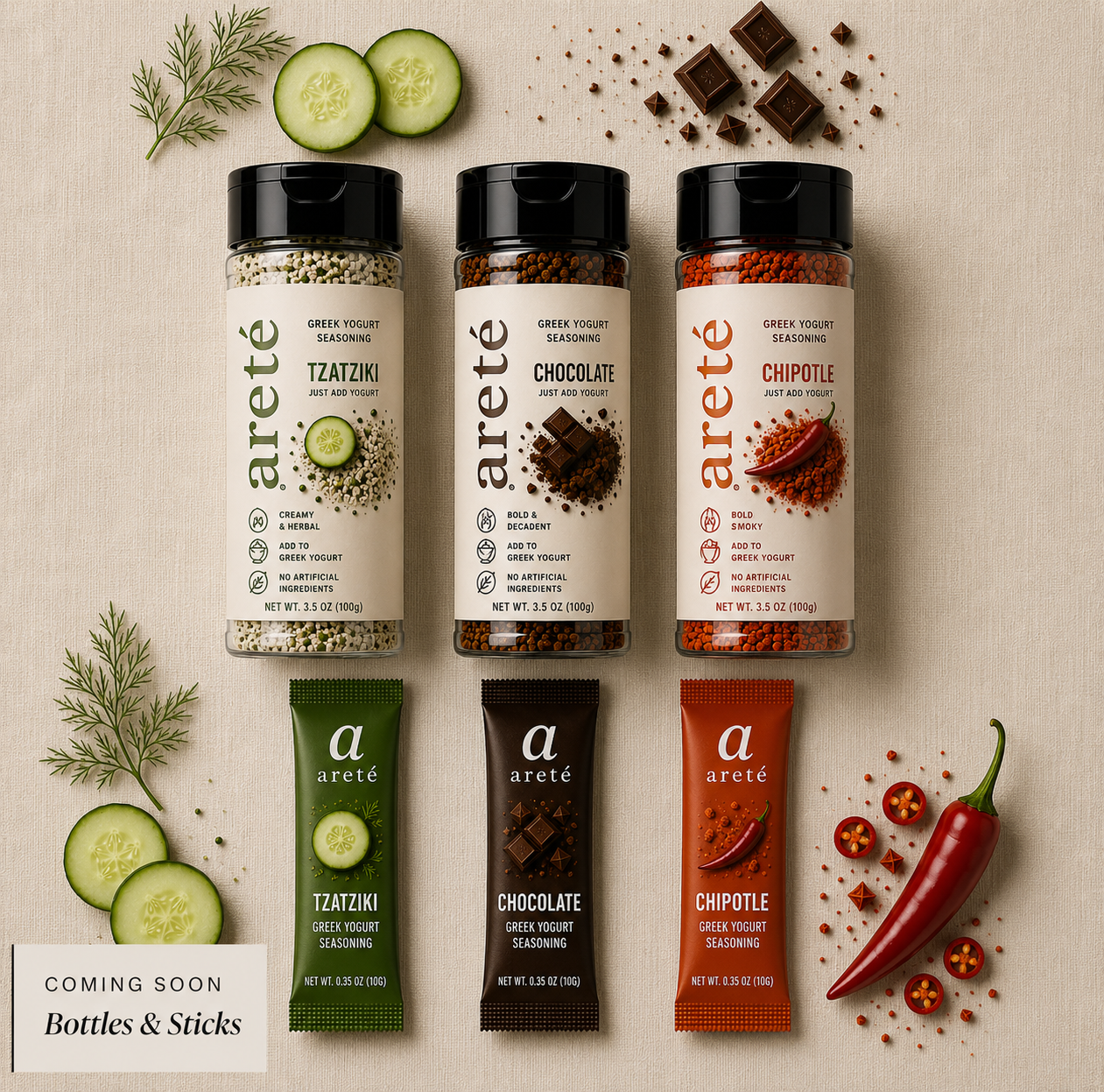 areté seasoning lineup
